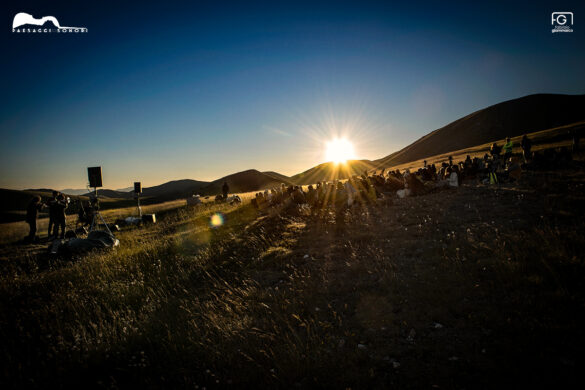 04 GnuQuartet live sunset 1765m Campo Imperatore Paesaggi Sonori 2017