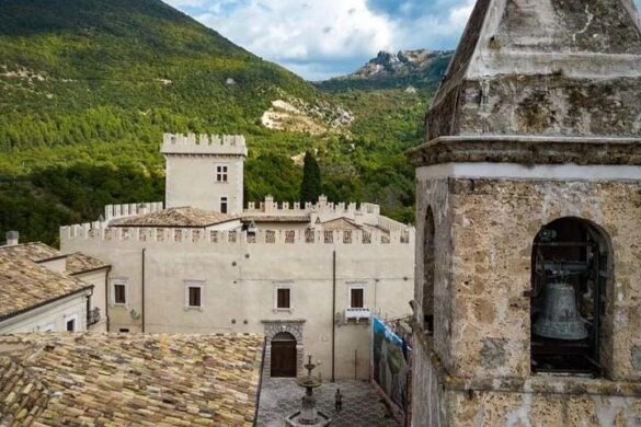 Bussi sul Tirino castello Abruzzo